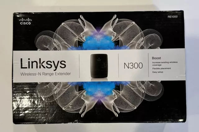 Amplificador Wifi Cisco Linksys N300 RE1000 NP