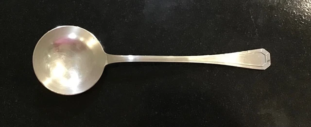 Louche Art Déco Grand Prix De Monaco – Métal Argenté 31,5 Cm – Pièce Unique