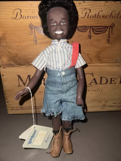 VINTAGE Little Rascals Buckwheat Doll 1989 Effanbee