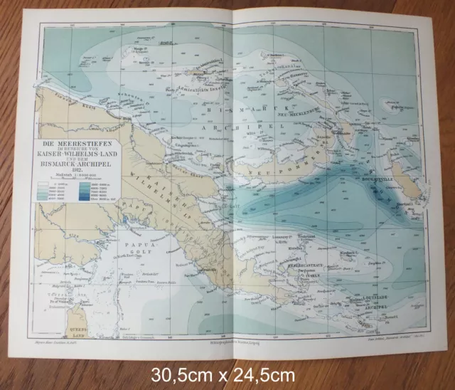 Original Lithografie Lithographie 1905 -1909 Landkarte Karte Mappe Freie Auswahl