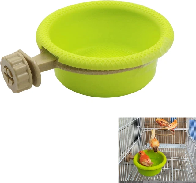 VASCA DA BAGNO Per Uccelli Sospesa Pappagalli Lavabo Doccia Pappagallo