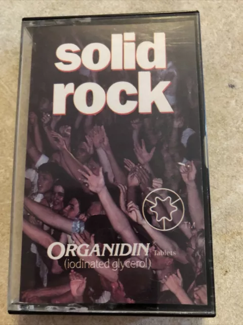 Solid Rock - Mitch Ryder, Lou Christie, Tommy James - 1991 Casette Tape