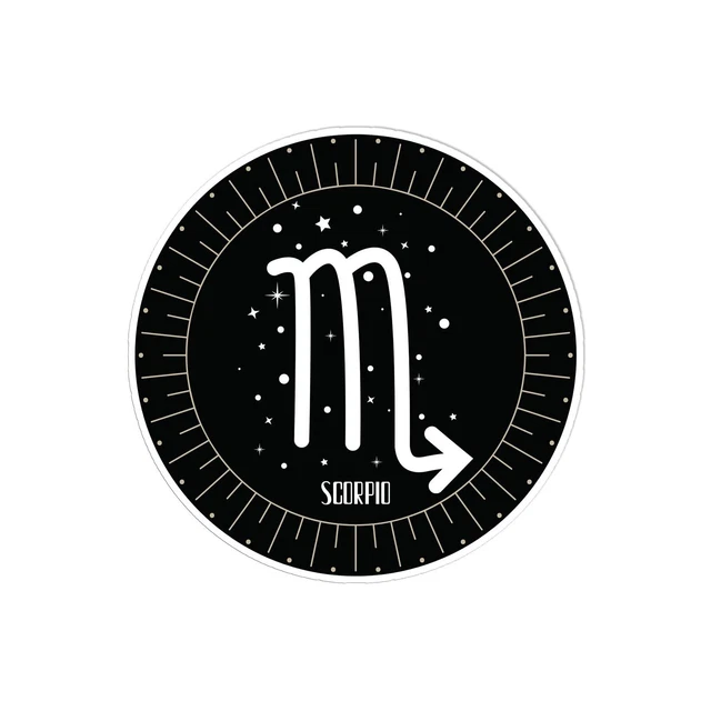 CVHoming Sticker, Zodiac Scorpio Sticker, Funny Vinyl Decal, Sticker Decal Car L