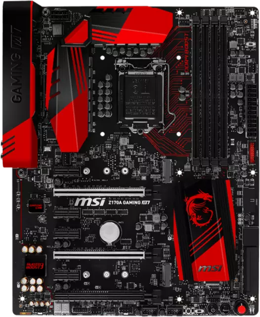 For MSI Z170A GAMING M7 Motherboard LGA1151 Intel Z170 64GB DDR4