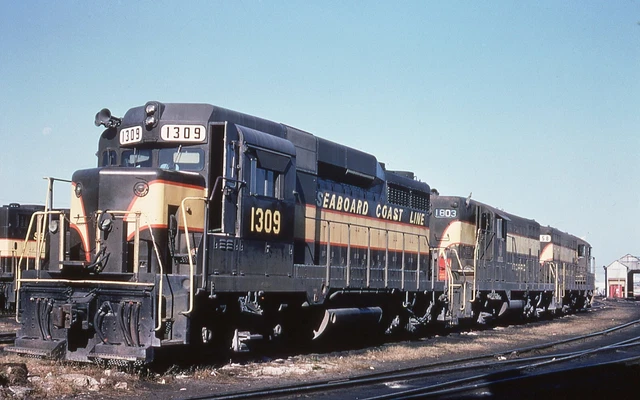 Seaboard Coast Line Railroad     #1309    Original Kodachrome  Slide