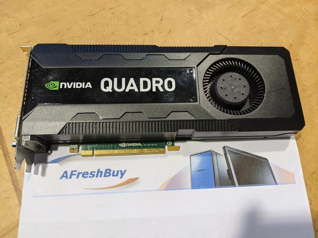 PNY NVIDIA QUADRO K5000 4GB GDDR5 PCI-E 2.0 X16 Graphics Card (VCQK5000-T)