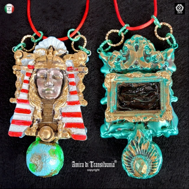 Collana Malocchio Portafortuna Dorata - Talismano Protezione Contro Invidia E Energie Negative, Con Ciondolo Evil Eye