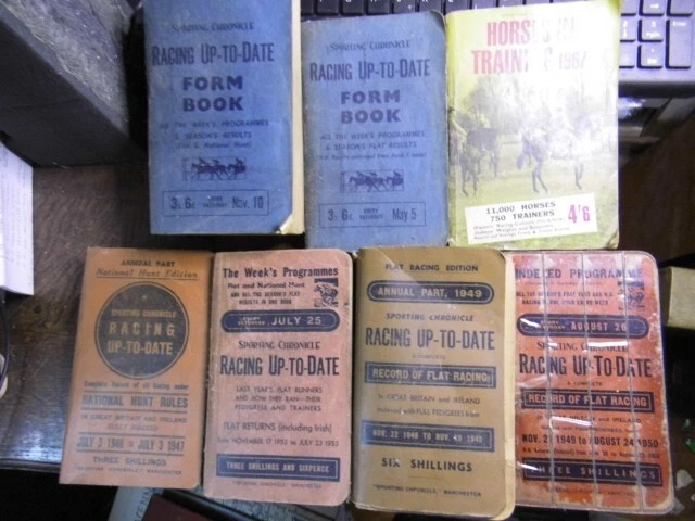 HORSE RACING FORM & Record Books 1940s/50s/60s £7.50 - PicClick UK
