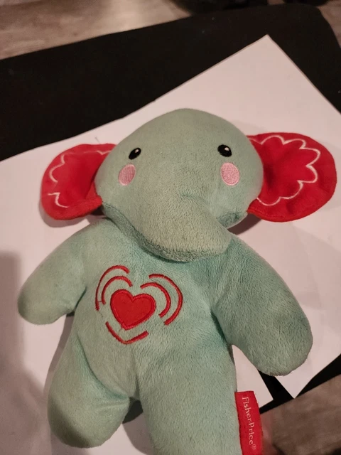 Fisher Price BLUE ELEPHANT Calming Vibrations Soother - BFL65, Great Shape!