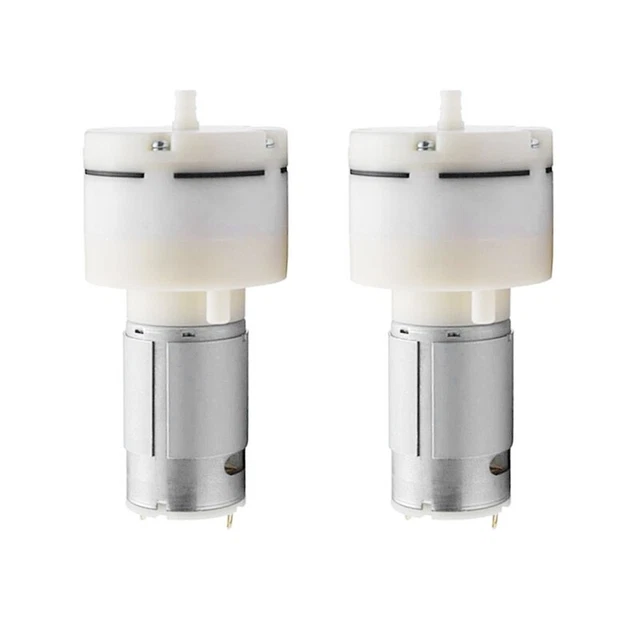 2 PEZZI DC 24 V - Pompa Vuoto Membrana-Aspirazione-Pompe Aria T9M4