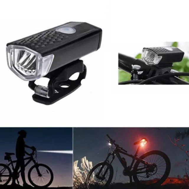 6000LM Bright Bycicle MTB LED Light Bike Head Light USB Rechargeable Lamp Torch/ 3