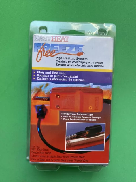 Easy Heat Freeze Free Plug Kit for Pipe Heating Cable
