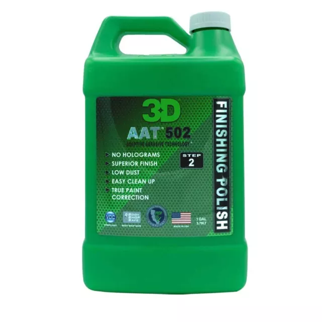 3D AAT 502 Finishing Polish 128 oz