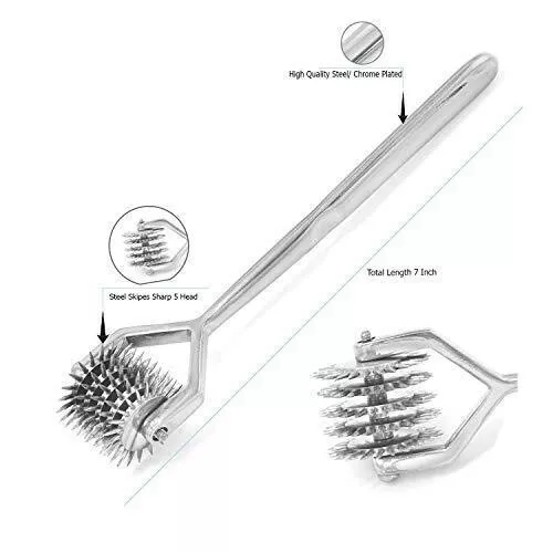 Nervenrad 5 Reihen Nadelrad Wartenberg Pinwheel Sensibilitätsrad Neuro Rad