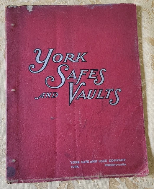 1941 York Safe & Lock Co. Catalog #41: Safes and Vaults W/Price Lists - York, PA