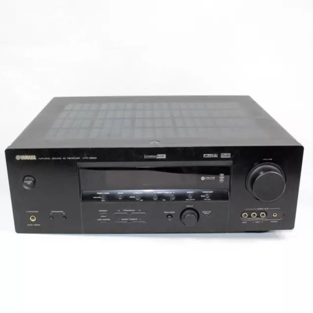 YAMAHA 6.1 NATURAL Sound A/V Receiver Model HTR5950 * Powers On