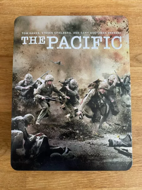 The Pacific DVD 6-Disc Box Set Steal Tin Case HBO 2010