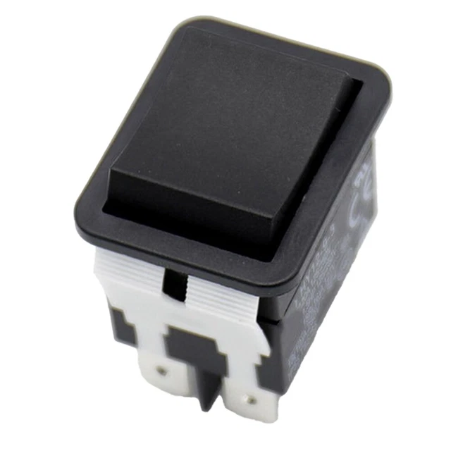 Interruttore A Bilanciere HY12-9-3 - 6 Poli, 125V/250V, IP55, Nero - Foto 2