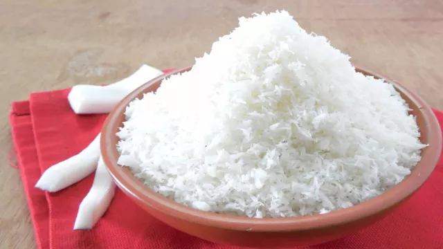 Desiccated coconut 1kg 2kg Raw flakes Shredded desicated dessicated grated dried