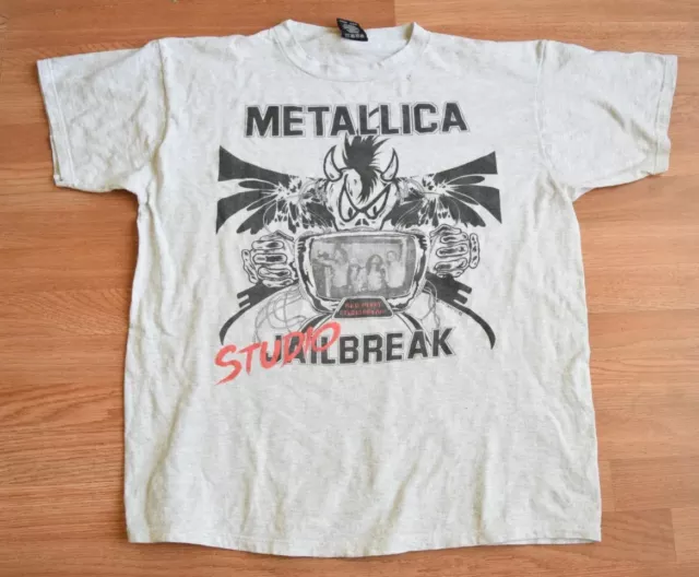 Vintage 1995 Metallica Club Tour Shirt Tee XL Pushead Slayer Nirvana Thin Lizzy