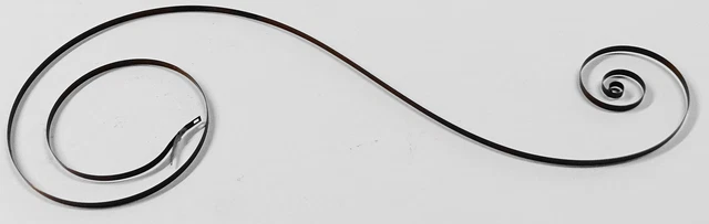 Ressort Barillet à Ailettes T Pour Montre LIP R25 - Acier Trempé