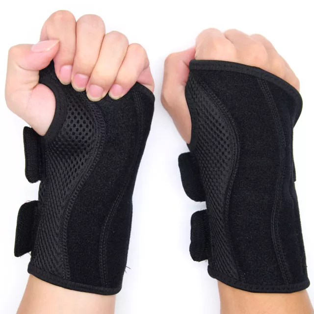 Wrist Hand Brace Support Carpal Tunnel Splint Arthritis Sprain Stabilizer