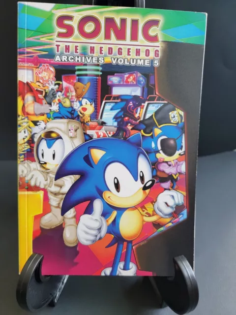 *RARE* Sonic the Hedgehog Archives Volume 5 COMICS Graphic Novel Collection