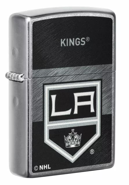 Zippo 2021 NHL LA Kings Street Chrome Windproof Lighter, 48041