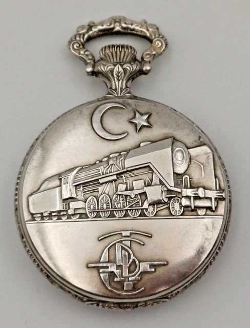 OROLOGIO PERSEO LOCOMOTIVA da tasca ferrovie turche Ref. 17115 EUR 256 50 PicClick IT