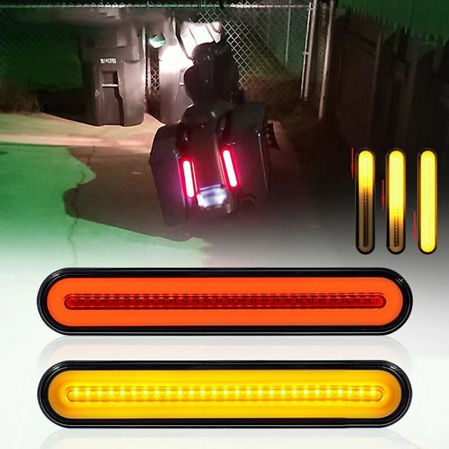 3In1 LED Posteriore FENDER Bagger Filler Pannello Freno Frecce for Touring