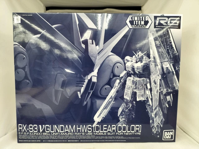 RG 1 144   Gundam HWS Clear Color Model No. RG 1 144 Scale Gundam Model Kits B