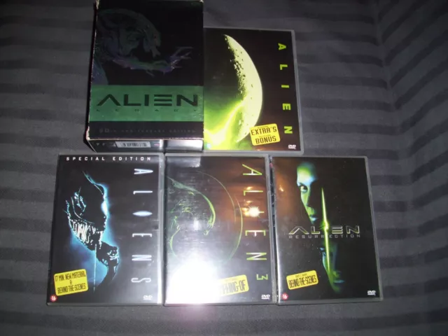 Coffret  DVD Alien Legacy Intégrale 1 à 4