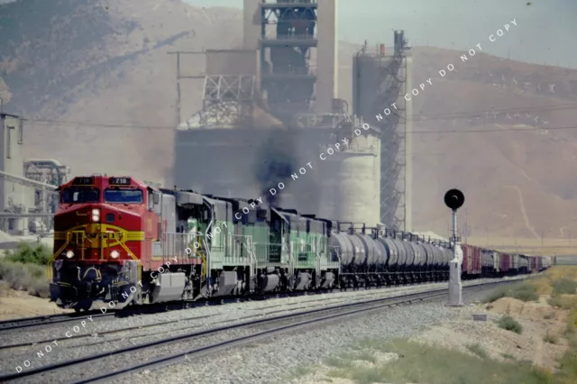 Original Rail Slide Bnsf 718 - Monolith, Ca '98