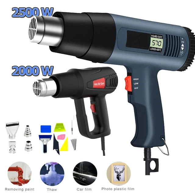 Eddy Mark IV EP1100 Plus Variable Temp Industrial Heat Gun – 120V, 1800W, 850-1250°F, Made In USA