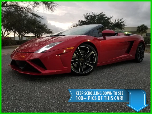2013 Lamborghini Gallardo LP 560-4 Spyder - 11K LOW MILES - BEST DEAL ON EBAY