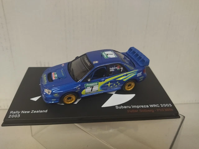 Miniature Subaru Impreza WRC N°6 – Rallye NZ 2005 – Atkinson – Vitesse 43118