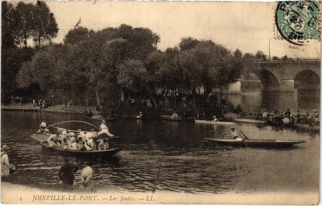 CPA Joinville-le-Pont Les Joutes FRANCE (1339447)