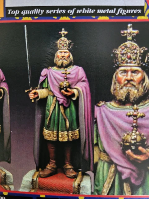 Lot Figurines Orc à Peindre - Actramac Diffusion - 54/80/90 Mm - Résine France