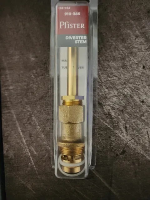 Price Pfister 910-385 Diverter Stem For Multi Handle Tub/Shower Valves Brand New