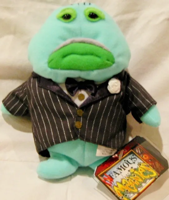 Infamous Meanies THE CODFATHER DON Plush Stuffed NWT Godfather spoof