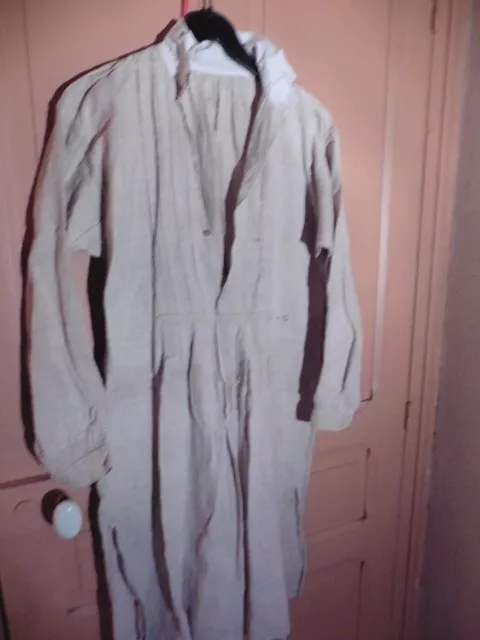 ANCIENNE CHEMISE HOMME Chanvre Beige Paysan Ouvrier Maquignon 1900 EUR 39 00 PicClick FR