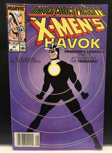 Marvel Comics Presents #25 Comic , Marvel Comics Newsstand 1st App Nth Man