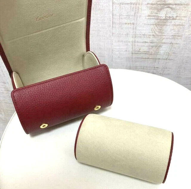 Cartier watch hotsell travel pouch