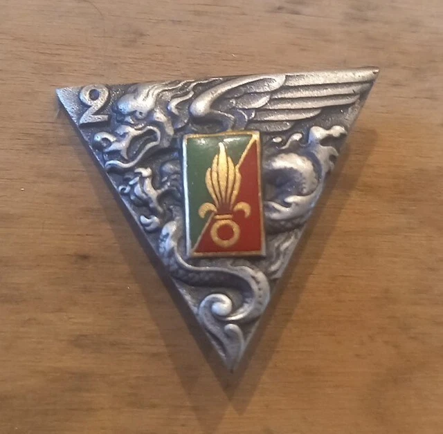 Autocollant Armée - Insigne Régiment Légion Étrangère 2e REP Parachutiste - Sticker Collection