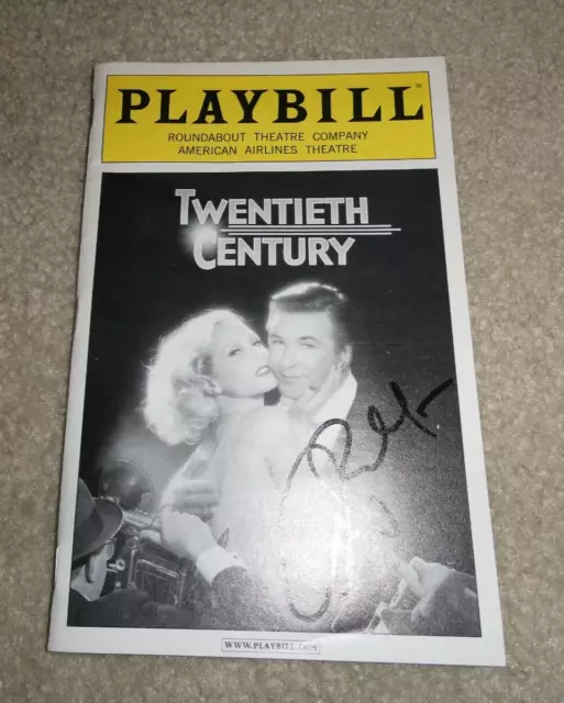 Actor Alec Baldwin Autographed Signed Playbill Twentieth Century Program