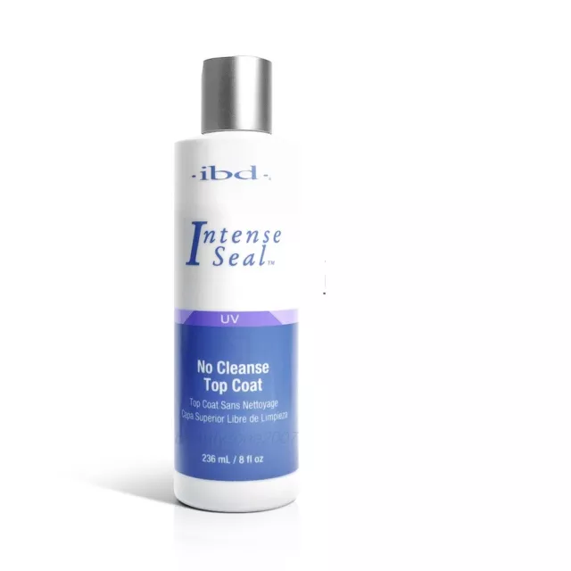 ibd Intense Seal UV No Cleanse Gel Top Coat 8 fl. oz