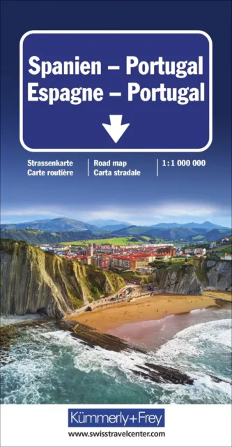 Spanien - Portugal Strassenkarte | Buch | 9783259012406