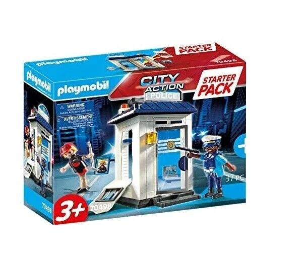 PLAYMOBIL CITY ACTION Starter Pack Comisaria policia y