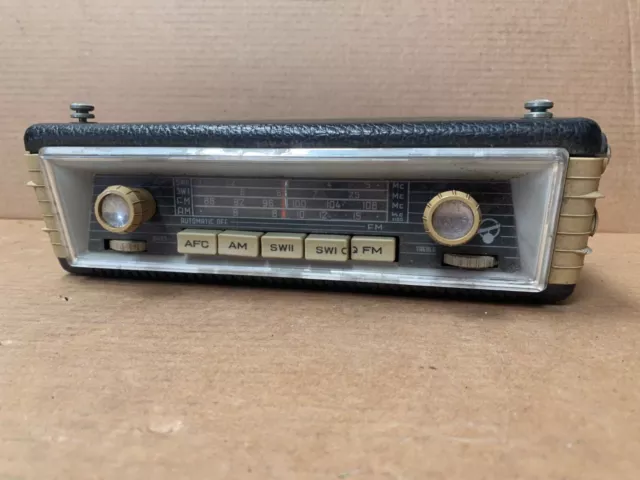 1950s/1960s VW Volkswagen Porsche Blaupunkt Derby Portable AM FM Radio