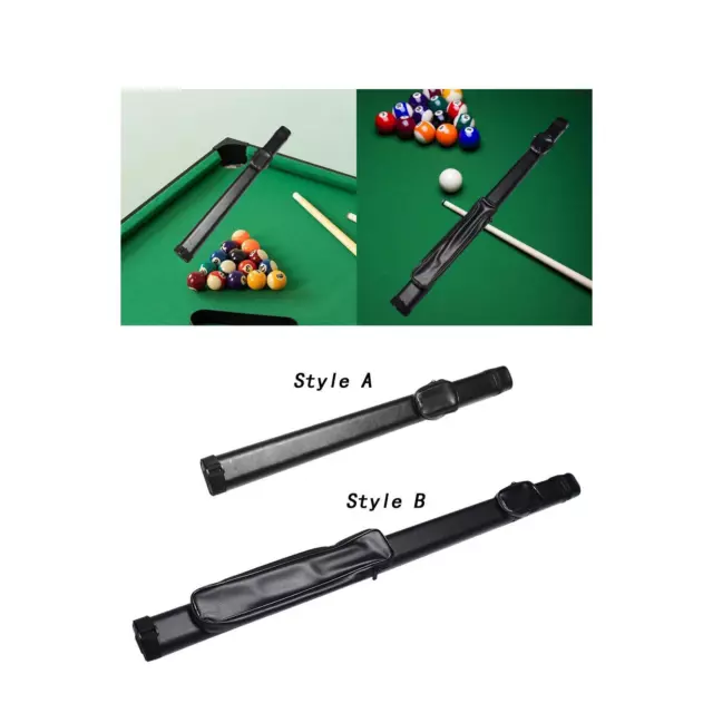 Billiards Pool Cue Case with External Pocket Cue Bag Billiards Supplies